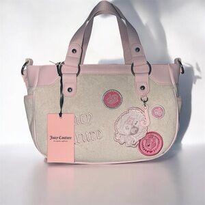 Crystal juicy girls rule mini tote